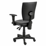 Cadeira B-one Executiva Back System em perspectiva traseira, com suporte de encosto regulável