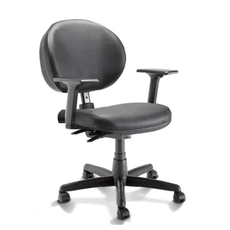 Cadeira Executiva PLUS LISA BACK SYSTEM c/ Braços Reguláveis - COR PRETO 32968