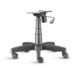 Cadeira Escritório Cadeira Presidente ALTA  - BRAÇO "7" - COR PRETA - Pollo Móveis - 30103