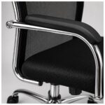 Cadeira de Escritório Cadeira para Escritório Ergonômica com Encosto Telado e Apoio Cervical