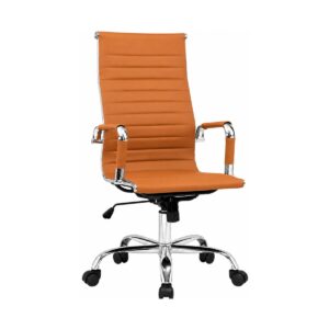 Cadeira PRESIDENTE Charles Eames Esteirinha - CARAMELO - 32885