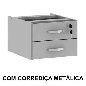Gaveteiro Suspenso com 02 Gavetas CZ/CZ - 42998