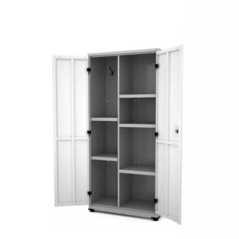 Pandin Móveis Armários de Aço MULTIUSO BAIXO - 1,62x0,75x0,40m CZ/CZ - PANDIN - 12005