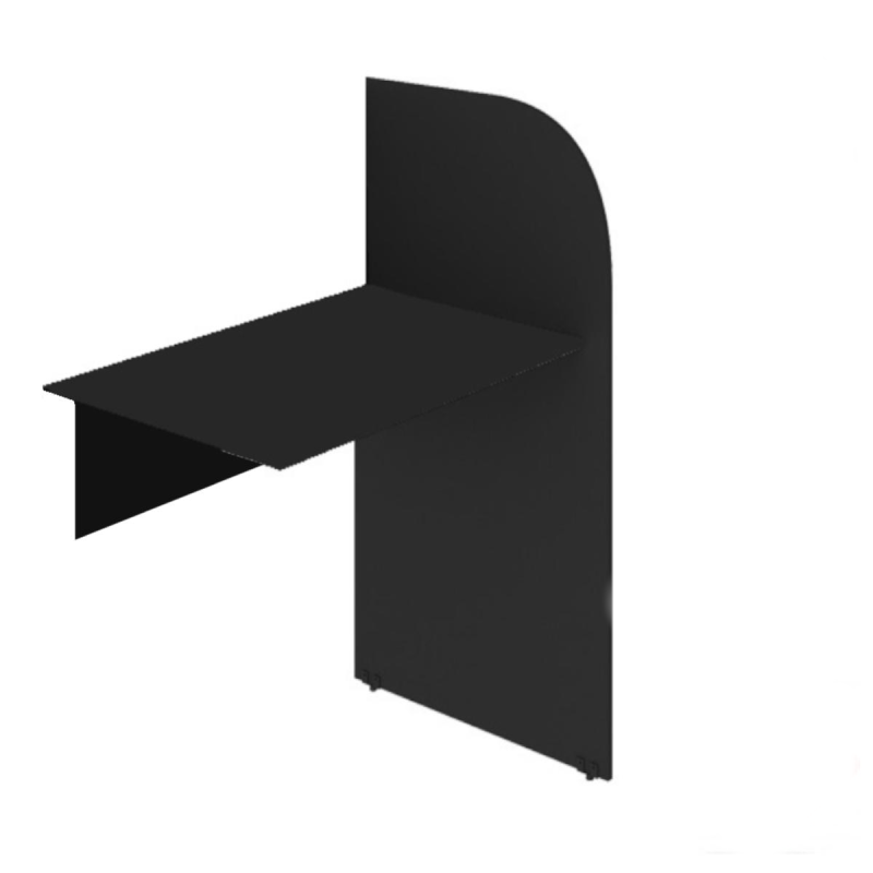 Móveis para Escritório Baia CONTINUAÇÃO para Atendimento 1,20x0,80x0,60mPRETA/PRETA - 24016 Móveis para Escritório Baia CONTINUAÇÃO para Atendimento 1,20x0,80x0,60mPRETA/PRETA - 24016