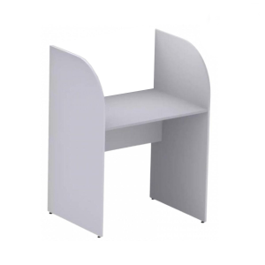 Móveis para Escritório Baia INICIAL para Atendimento 1,20x0,80x0,60mCINZA/CINZA - 24010