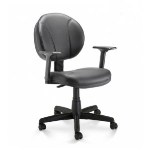 Cadeira de Escritório Executiva PLUS COSTURADA c/ Braços Reguláveis - PLAXMETAL - 32980