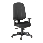 Cadeira Escritório Cadeira de Escritório Presidente PLUS com Braços Reguláveis - CORINO PRETO 32975