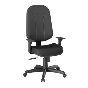 Cadeira de Escritório Presidente PLUS com Braços Reguláveis - CORINO PRETO 32975