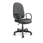 Cadeira Escritório Cadeira Escritório PRESIDENTE PLUS c/ BRAÇO CORSA - COR PRETO 32957 Cadeira Escritório Cadeira Escritório PRESIDENTE PLUS c/ BRAÇO CORSA - COR PRETO 32957