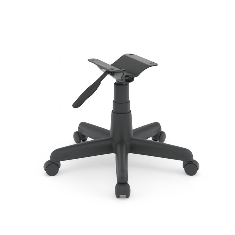 Cadeira Escritório Cadeira Executiva COSTURADA Giratória sem Braços - Cor Preta - 31002