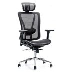 Cadeira Escritório Poltrona Presidente TELA MK - 4000 - Cor Preta 30013