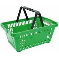 Cesto p/ Compras Plástico Verde - AMAPA - 14312