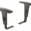 Cadeira Executiva Back System COSTURADA com Braços Reguláveis - Cor Preta - 31008