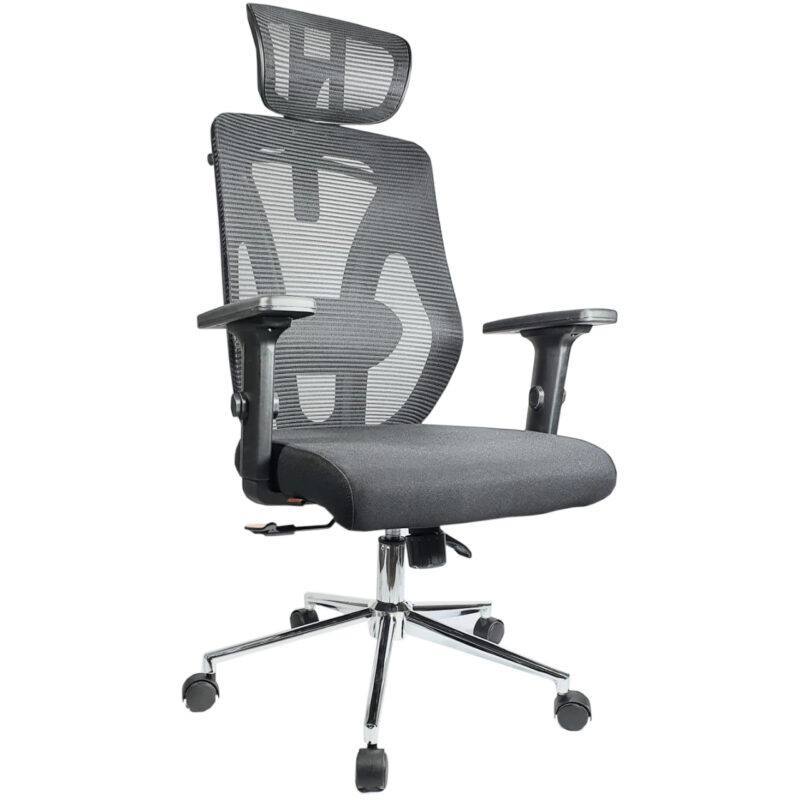 Cadeira Presidente Tela MK-4010 COR PRETO - 30029