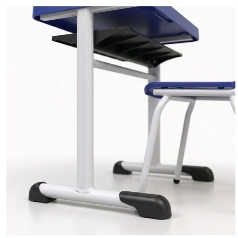 Conjunto Escolar Azul com Mesa e Cadeira 06 a 10 Anos