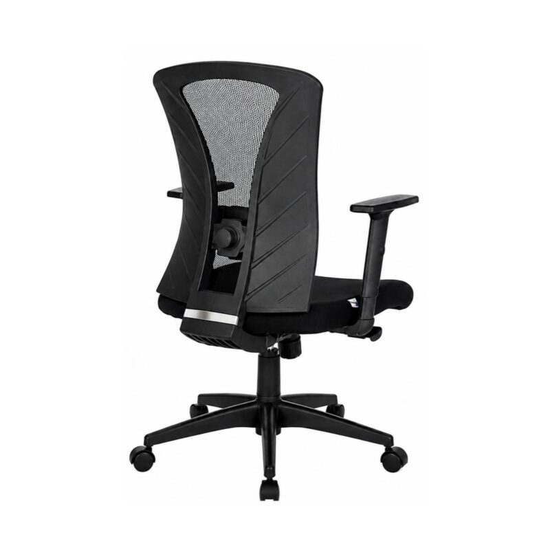 Cadeira de Escritório Cadeira Ergonômica para Escritório NR17 com Tela Mesh e Relax — Preta