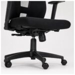 Cadeira de Escritório Cadeira Ergonômica para Escritório NR17 com Tela Mesh e Relax — Preta