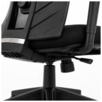Cadeira de Escritório Cadeira Ergonômica para Escritório NR17 com Tela Mesh e Relax — Preta