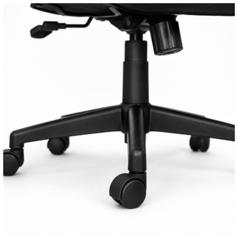Cadeira de Escritório Cadeira Ergonômica para Escritório NR17 com Tela Mesh e Relax — Preta