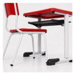 Conjunto Escolar Vermelho com Mesa e Cadeira 03 a 06 Anos