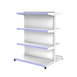 Gôndolas de Aço Gôndola Fácil CONTINUAÇÃO de Centro 1,24x0,90m - W3 - 15004