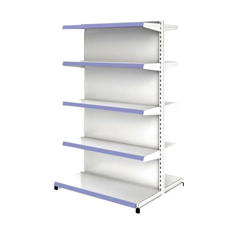 Gôndolas de Aço Gôndola Fácil CONTINUAÇÃO de Centro 1,62x0,90m 15002 Gôndolas de Aço Gôndola Fácil CONTINUAÇÃO de Centro 1,62x0,90m 15002