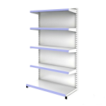 Gôndolas de Aço Gôndola Fácil INICIAL de Parede 1,62x0,90m 15005
