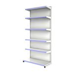 Gôndolas de Aço Gôndola Fácil INICIAL de Parede 2,02x0,90m - 15007