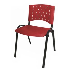 Cadeira Plástica 04 Pés - VERMELHO (Polipropileno) - 31202