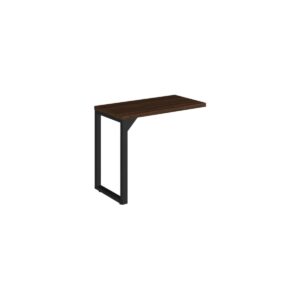 Mesa AUXILIAR SIMPLES PÉ QUADRO 0,90m MARSALA/PRETO - 25419