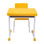 Kit Escolar Individual  – (Mesa e Cadeira) – JUVENIL 06 a 09 Anos COR AMARELO - 41083