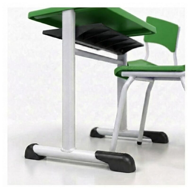 Conjunto Escolar Verde com Mesa e Cadeira 03 a 06 Anos
