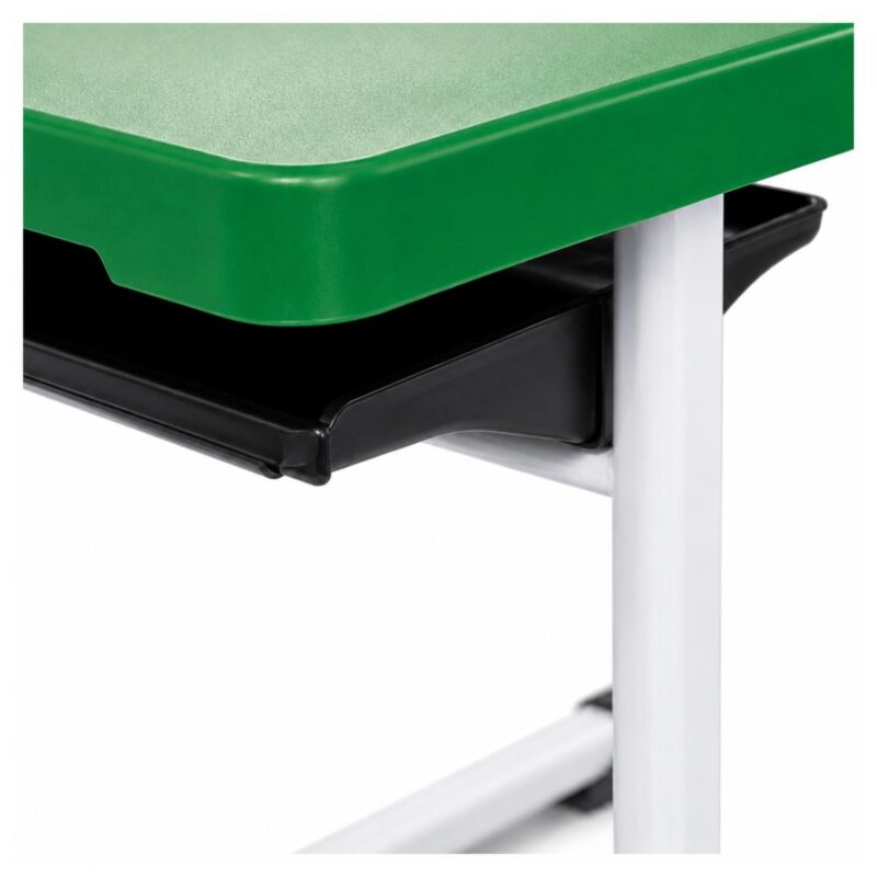 Conjunto Escolar Individual Adulto com Mesa e Cadeira Verde