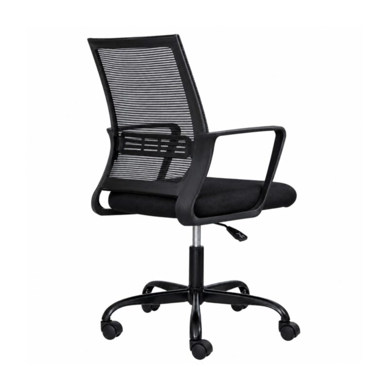Cadeira de Escritório Cadeira de Escritório Presidente Ergonômica Giratória Preta