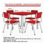 Conjunto Escolar Coletivo Infantil 4 Cadeiras 03 a 06 Anos