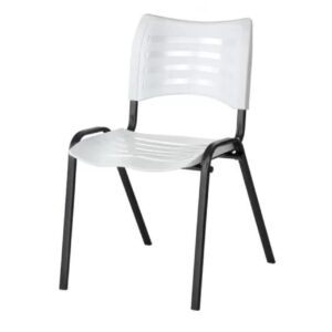 Cadeira Fixa 04 Pés Plástica (Polipropileno) - Cor Vermelho - MRPLAST - PMD - 31234