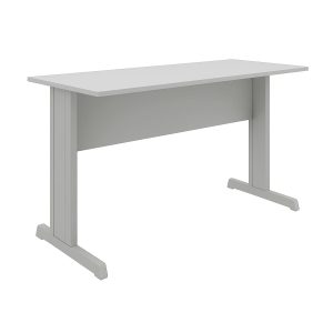Mesa Escritório 1,20x0,60m - Sem Gavetas - JOB - CINZA/CINZA - 43099