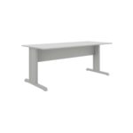 Mesa para Escritório 120x60 Cinza em MDP