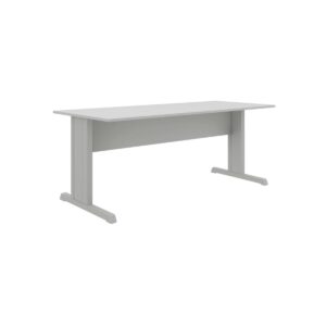 Mesa para Escritório 120x60 Cinza em MDP