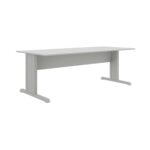 Mesa para Escritório 150x60 Cinza em MDP