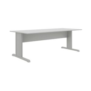 Mesa para Escritório 150x60 Cinza em MDP