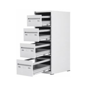 Arquivo de Aço 4 Gavetas para Pasta Suspensa com Chave Linha Aço Chapa 22 -18020
