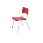 Cadeira ESCOLAR Infantil - Cor VERMELHO - 41102