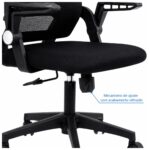 Cadeira de Escritório Cadeira de Escritório Tela Mesh Ajustável para Home Office