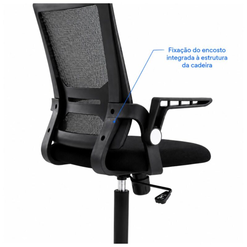 Cadeira de Escritório Cadeira de Escritório Tela Mesh Ajustável para Home Office