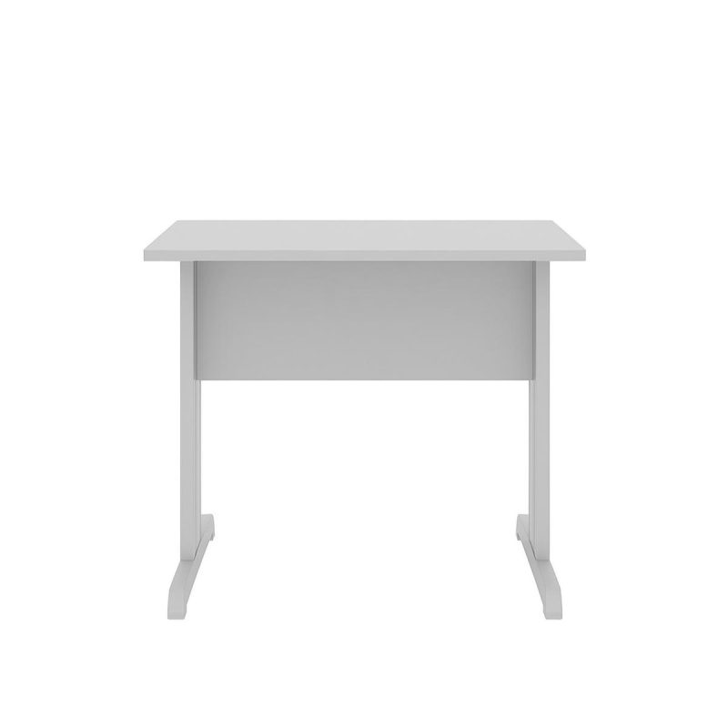 Mesa Escritório 1,20×0,60m c/ Gavetas –  CINZA/CINZA - 53084