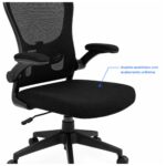 Cadeira de Escritório Cadeira para Home Office Ergonômica Tela Mesh Presidente