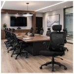 Cadeira de Escritório Cadeira para Home Office Ergonômica Tela Mesh Presidente
