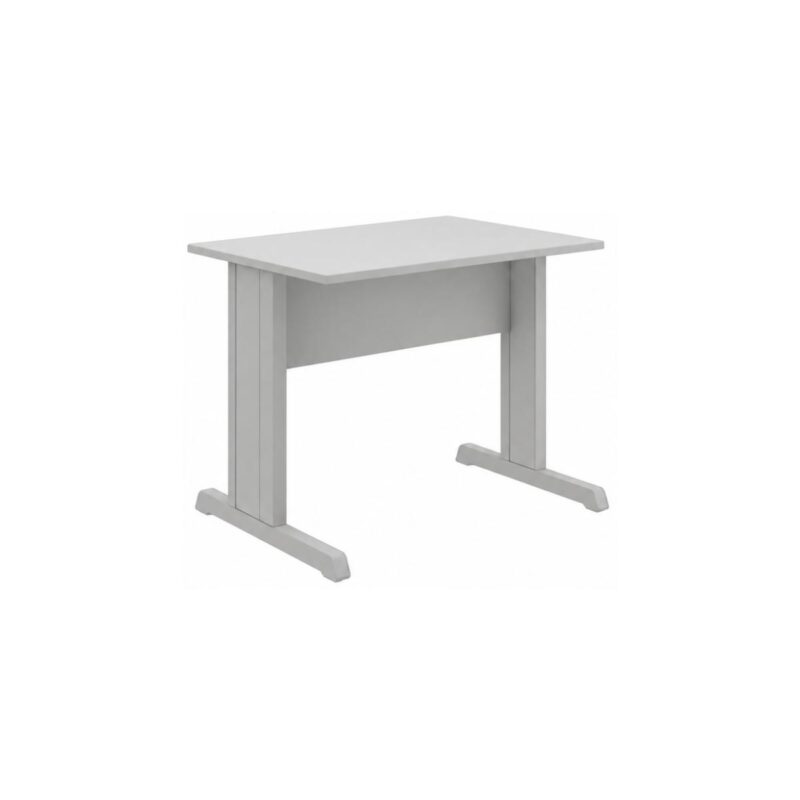 Mesa para Escritório 80 x 60 cinza em MDP