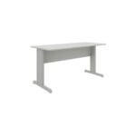 Mesa para Escritório 80x60 Cinza em MDP